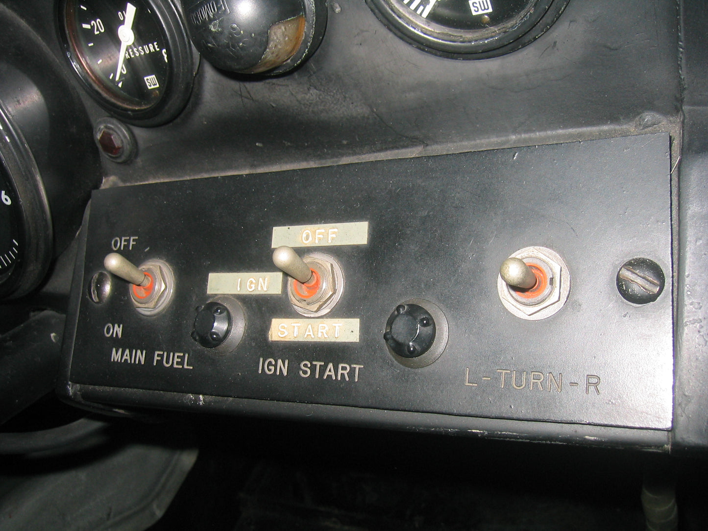 MKIIA Dash Switch Assemblies