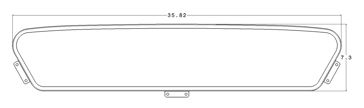 MKI Rear Bulkhead Window Assembly